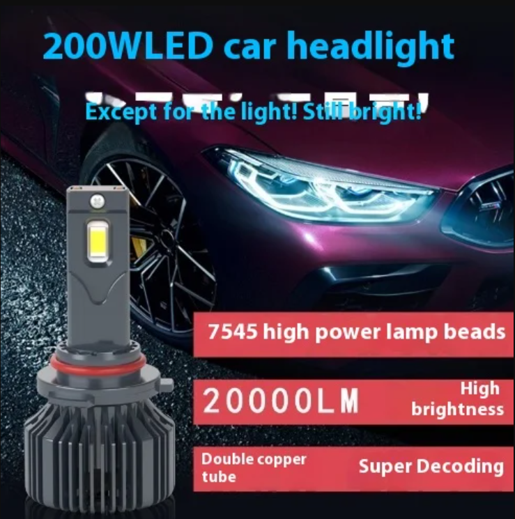 200W Car LED Headlights Bulb - Phoenix Auto Lighting