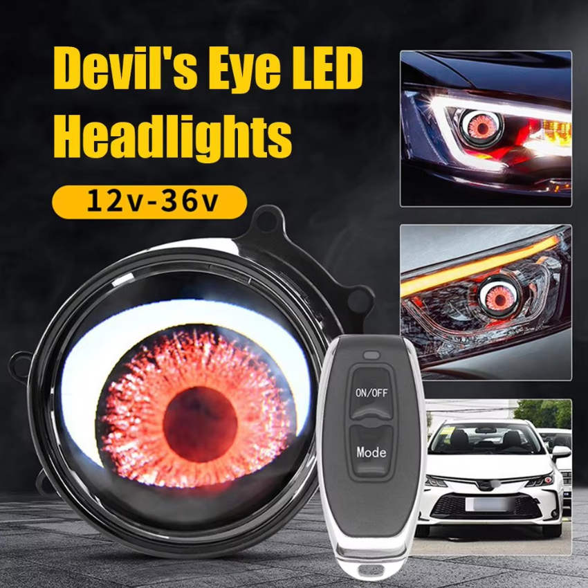Dynamic Devil Eye LED Headlights - Phoenix Auto Lighting