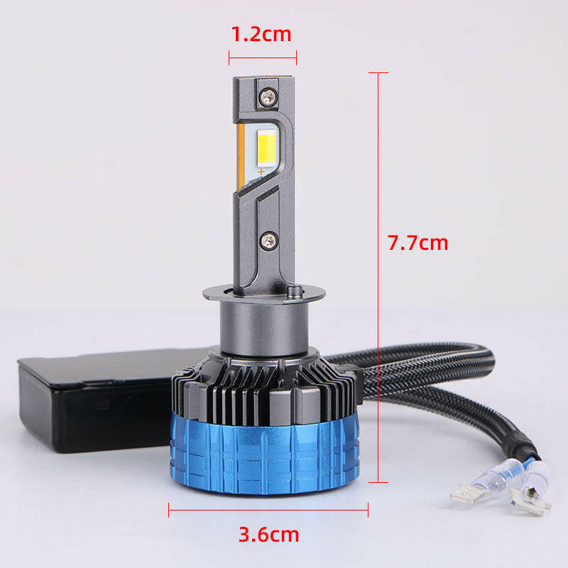 Tricolor Car LED headlight bulb 6500K 4300K 4700K - Phoenix Auto Lighting