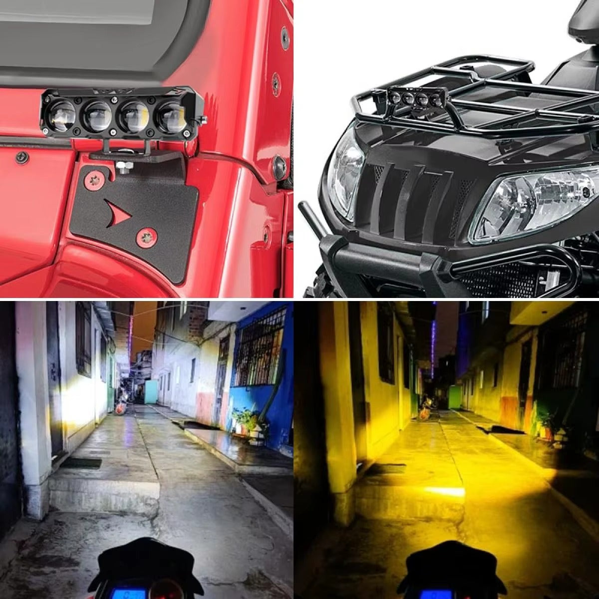 Motorycle led light headlight