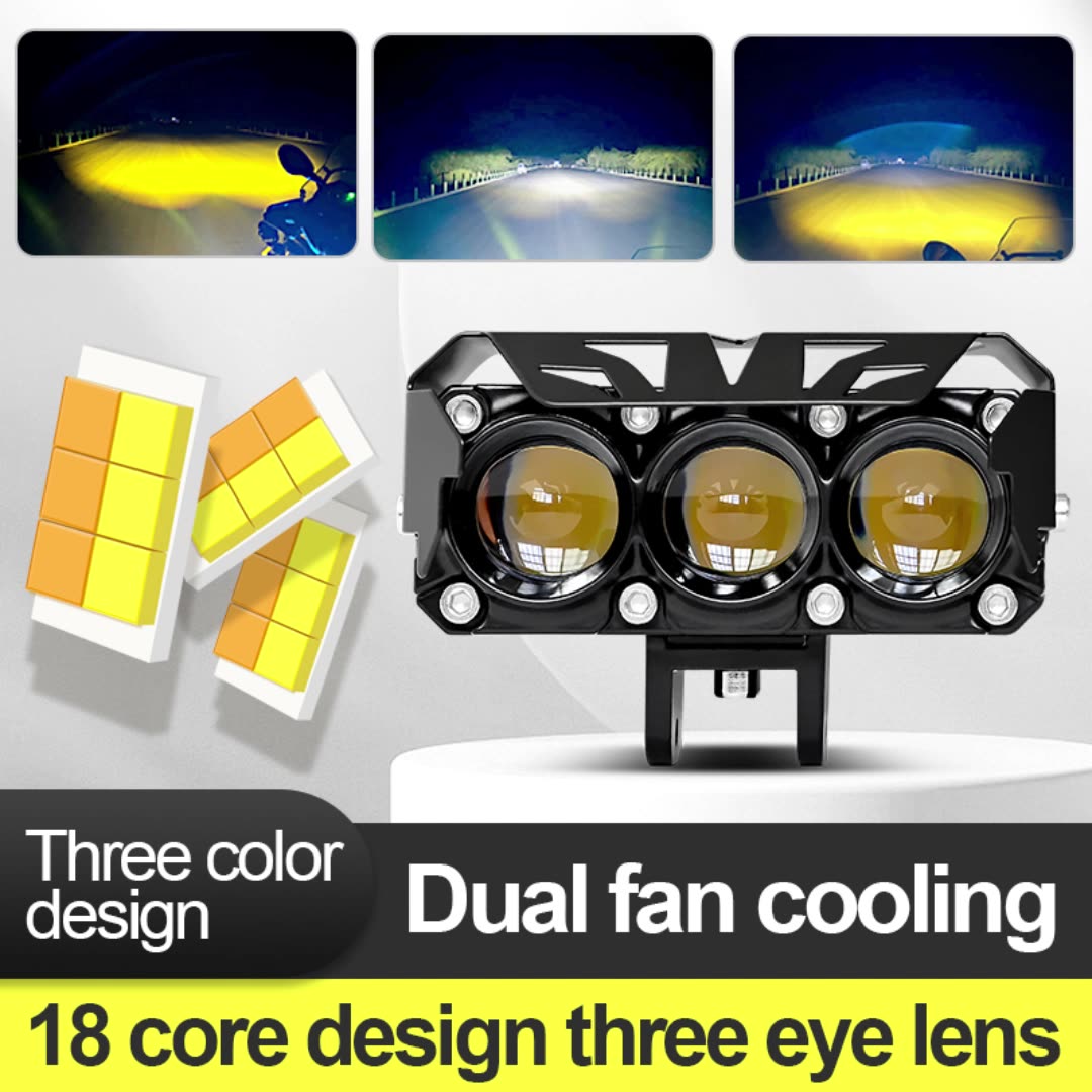 Motorycle led light headlight