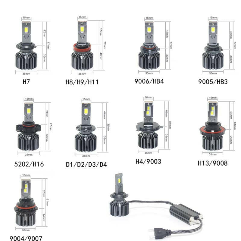 200W Car LED Headlights Bulb - Phoenix Auto Lighting