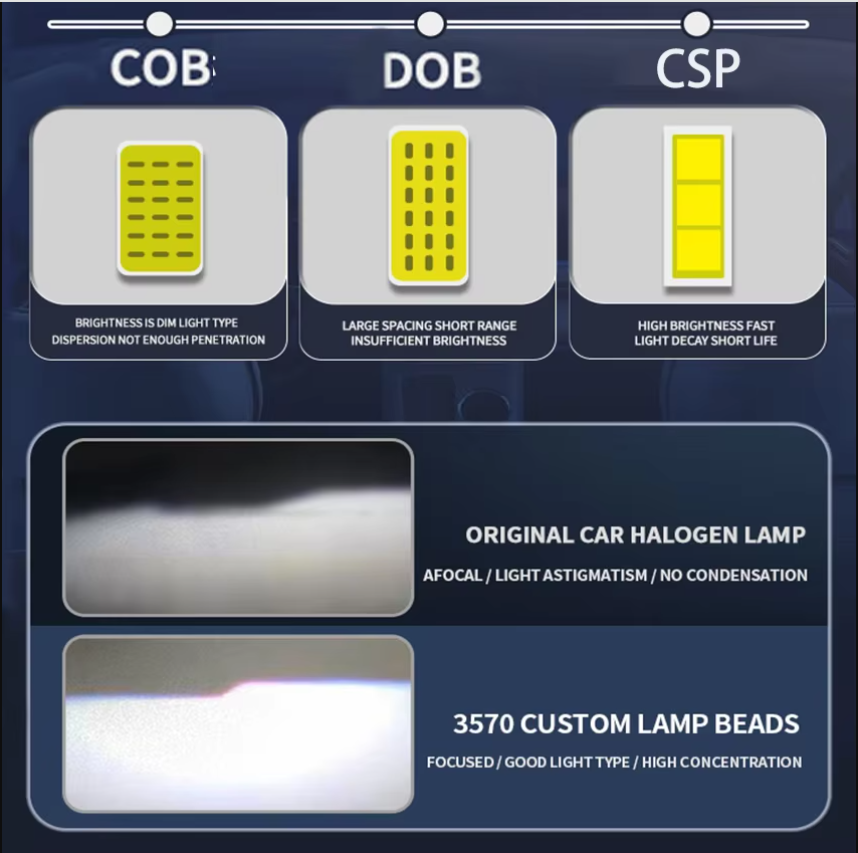 Led Car Headlights Bulb Canbus - Phoenix Auto Lighting