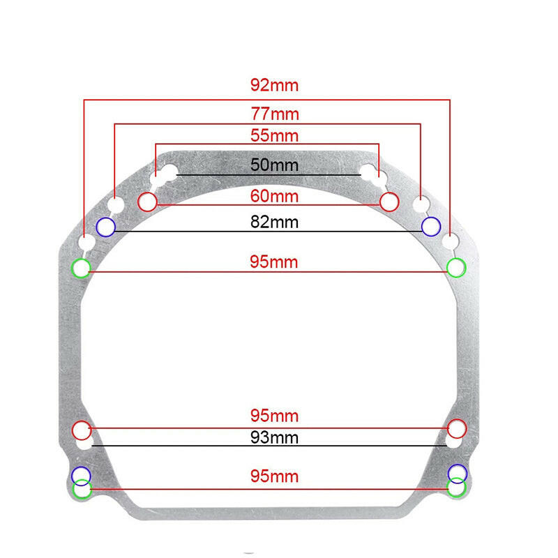 Retrofit Bracket Adapter For Headlight Lenses - Phoenix Auto Lighting