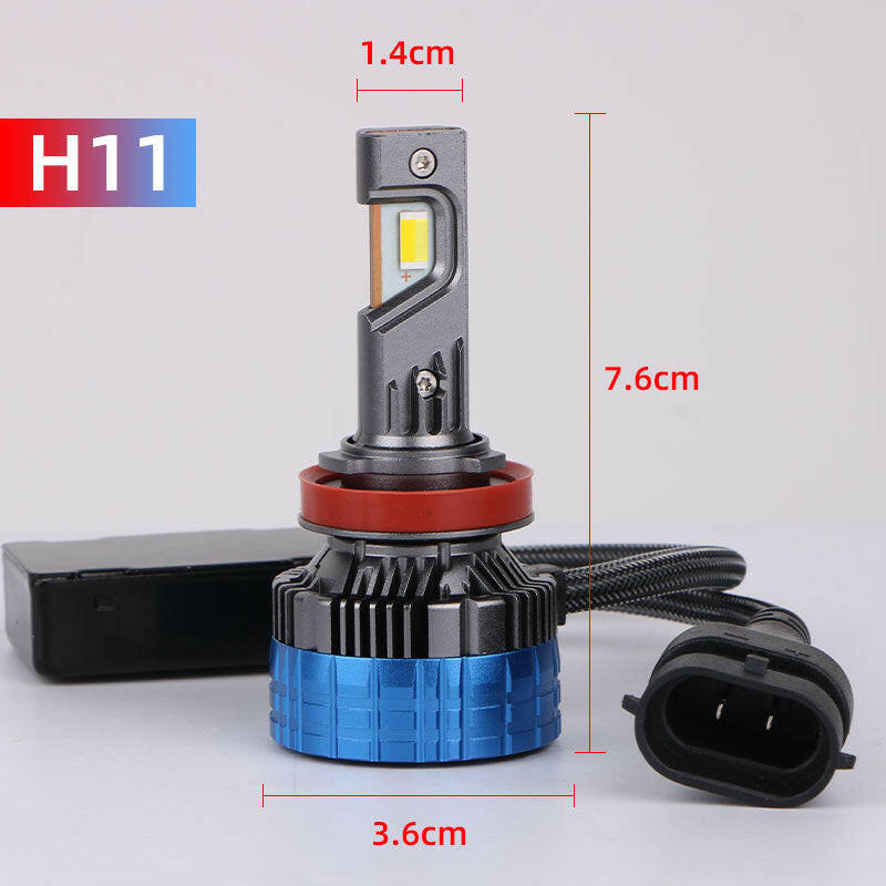 Tricolor Car LED headlight bulb 6500K 4300K 4700K - Phoenix Auto Lighting