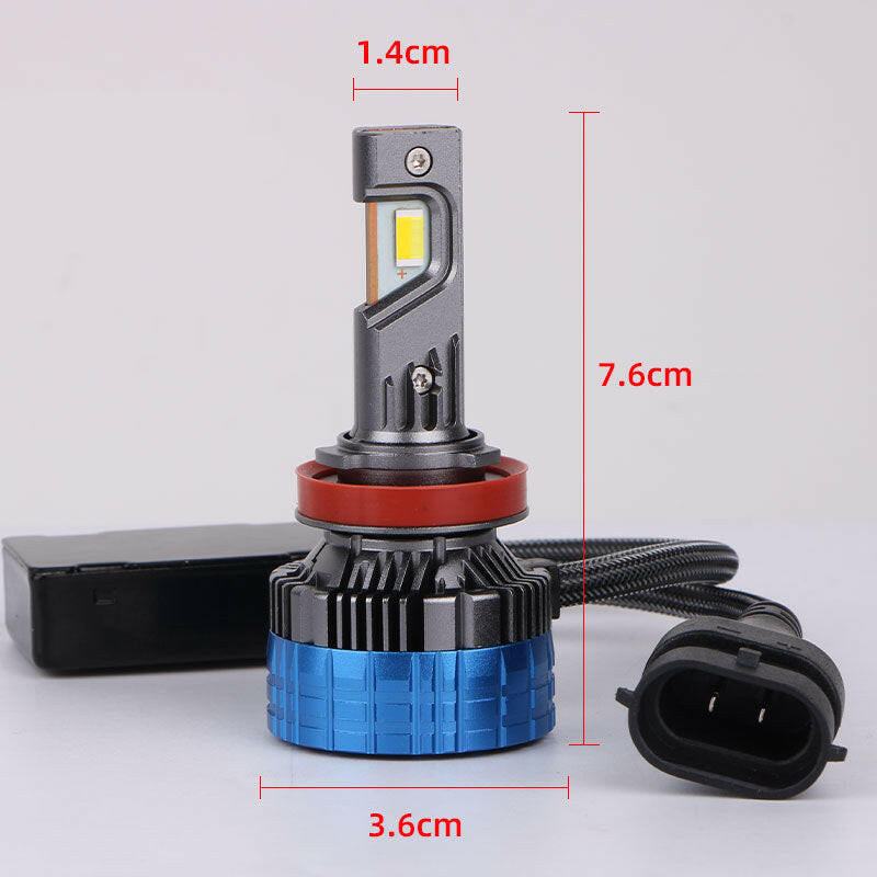 Tricolor Car LED headlight bulb 6500K 4300K 4700K - Phoenix Auto Lighting