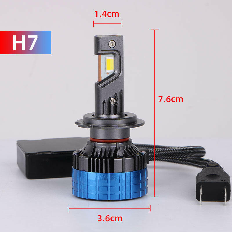 Tricolor Car LED headlight bulb 6500K 4300K 4700K - Phoenix Auto Lighting