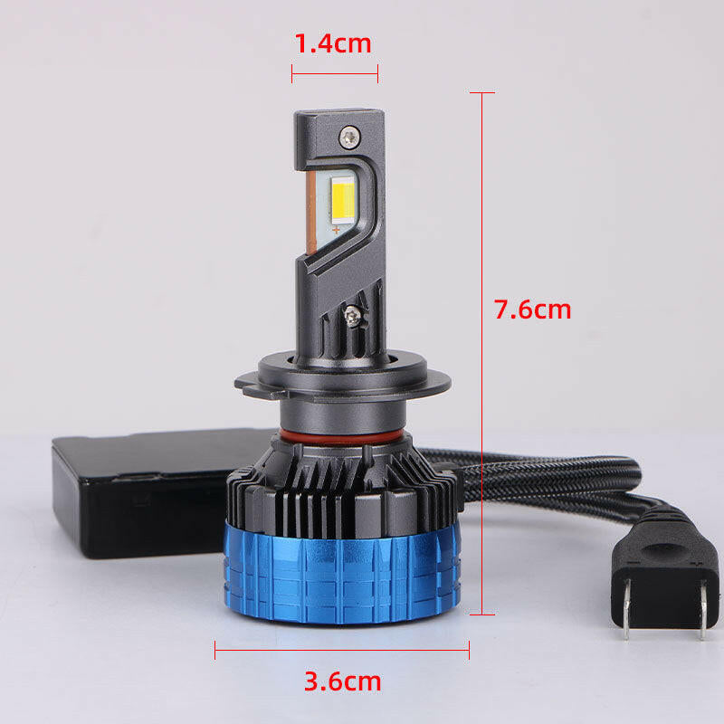 Tricolor Car LED headlight bulb 6500K 4300K 4700K - Phoenix Auto Lighting