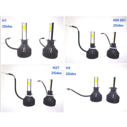 4 Sides LED Headlight Bulbs