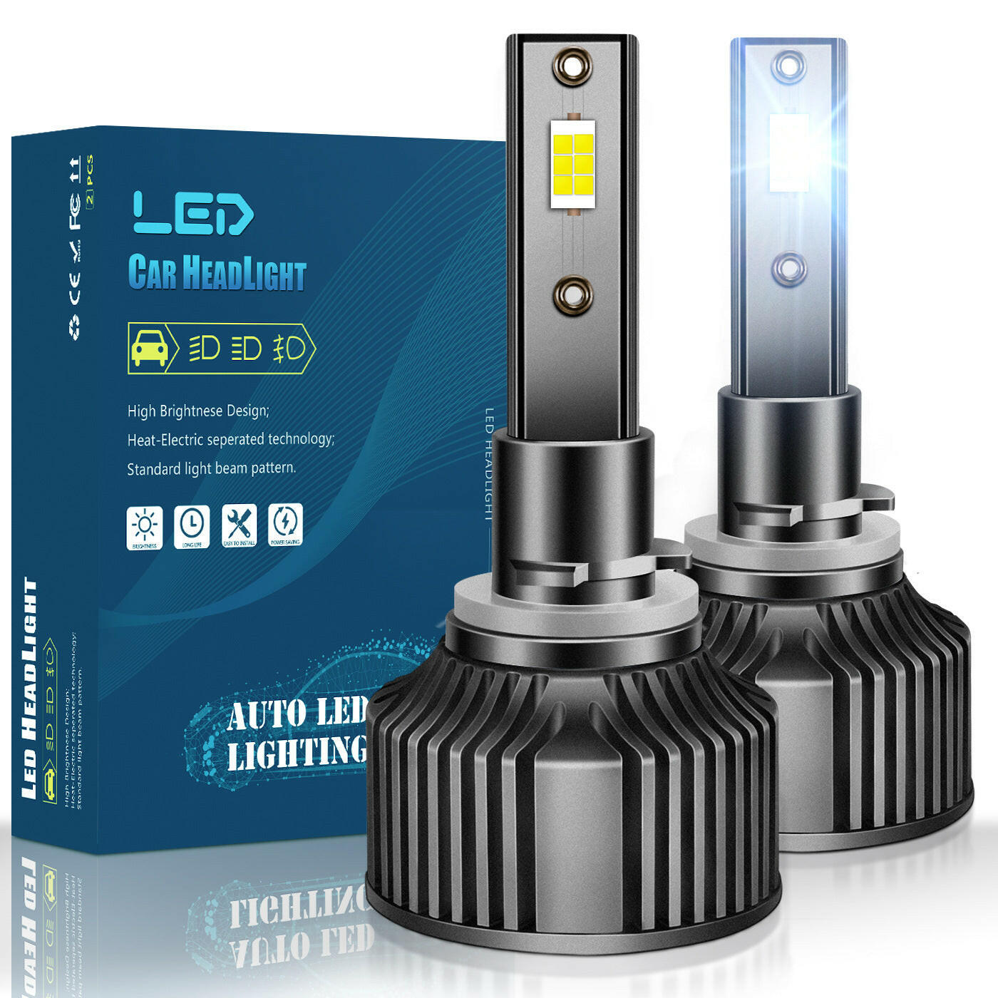 H4 Car LED headlights head lights Bulb - Phoenix Auto Lighting