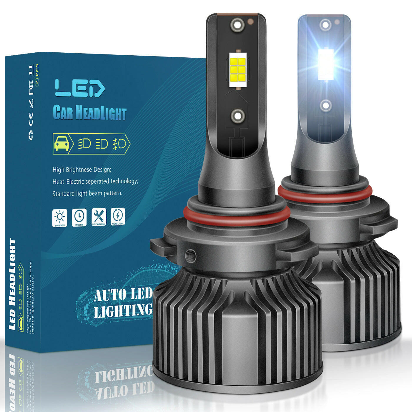 H4 Car LED headlights head lights Bulb - Phoenix Auto Lighting