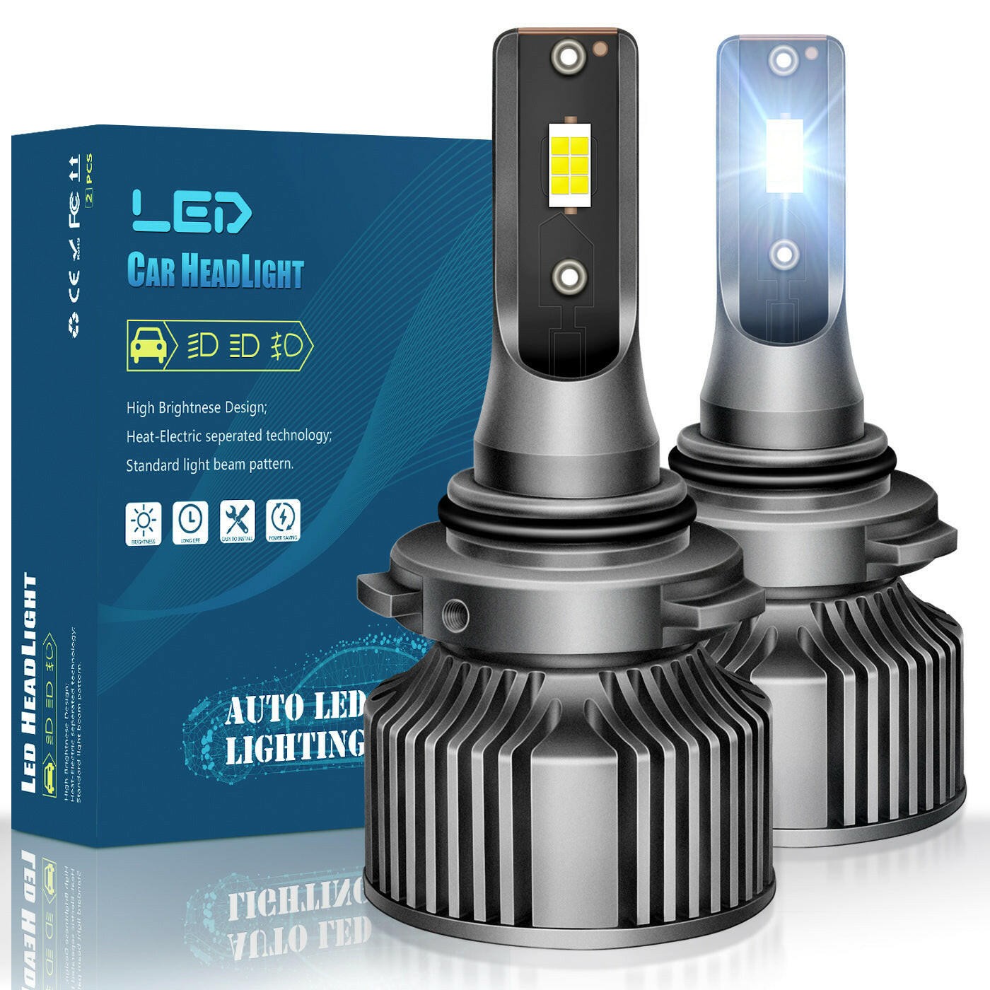 H4 Car LED headlights head lights Bulb - Phoenix Auto Lighting