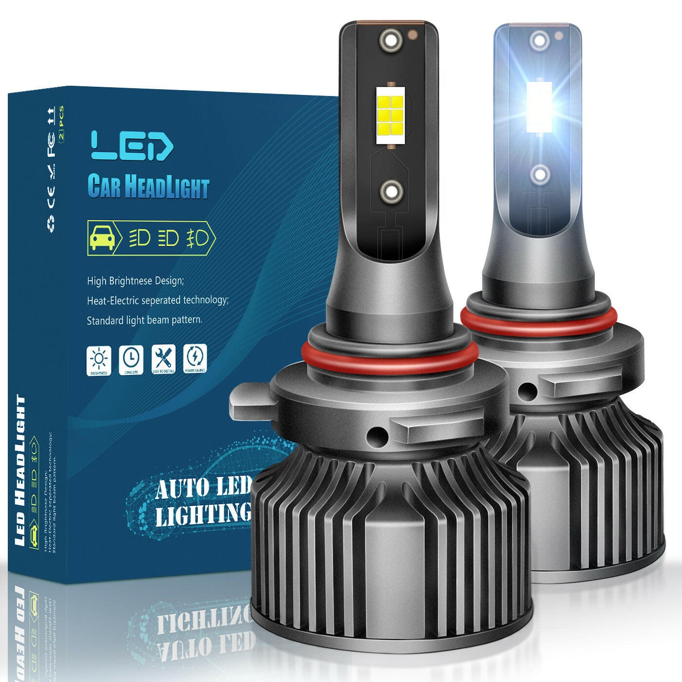 H4 Car LED headlights head lights Bulb - Phoenix Auto Lighting