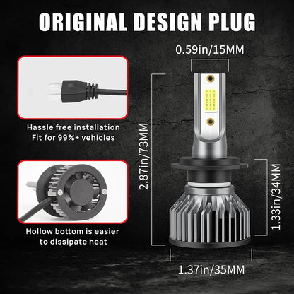 H11 COB LED Headlight Bulb