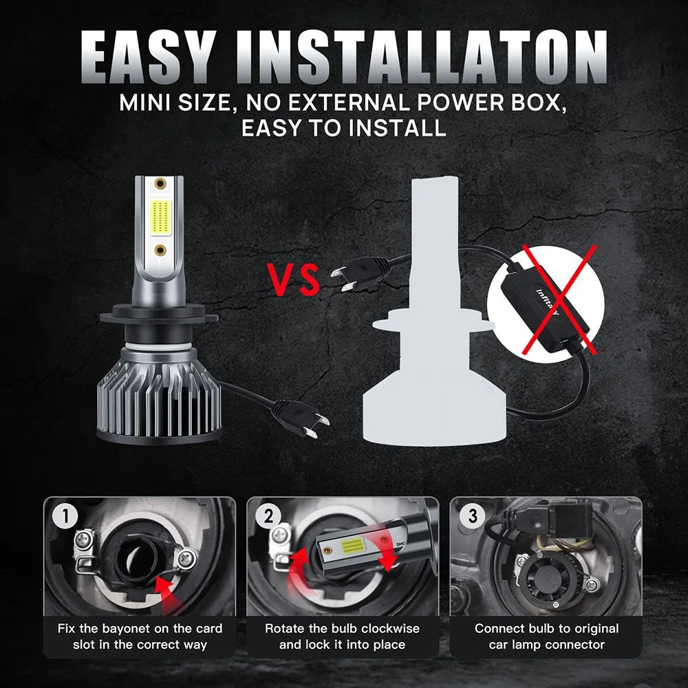 H11 COB LED Headlight Bulb