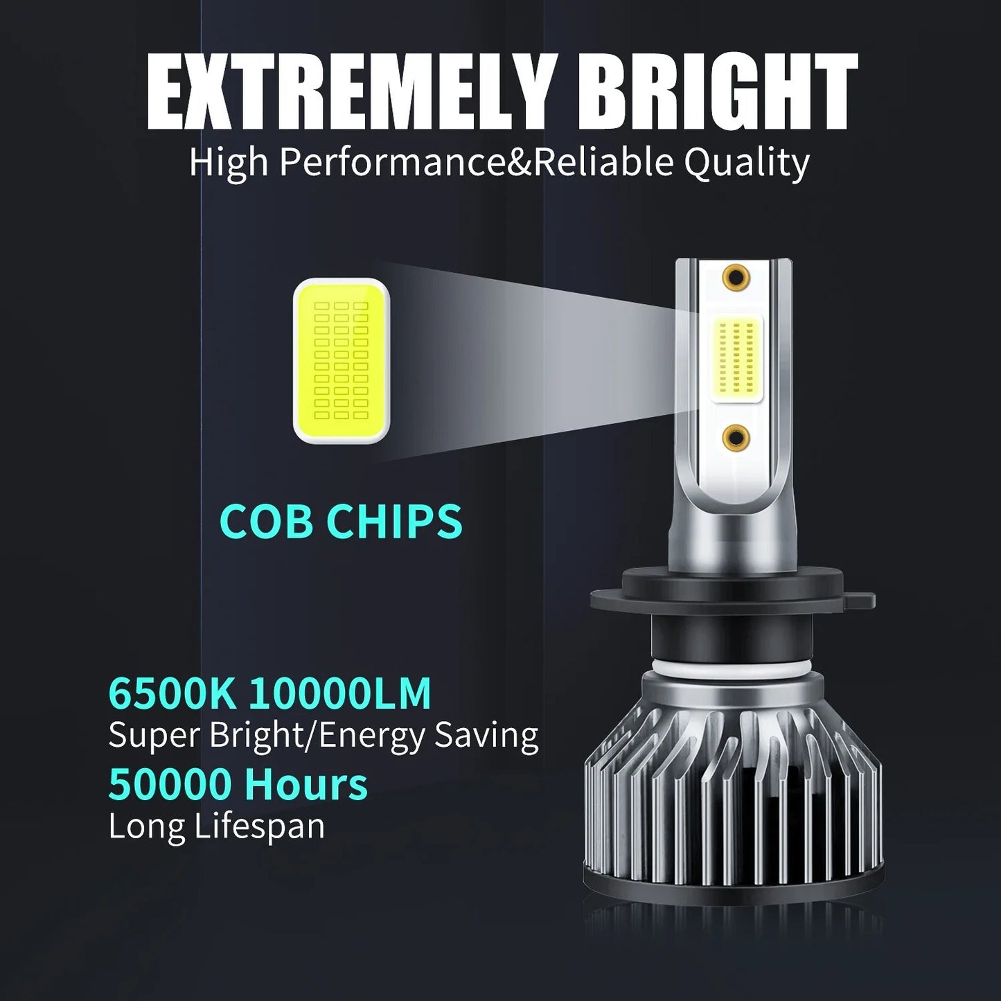 H11 COB LED Headlight Bulb