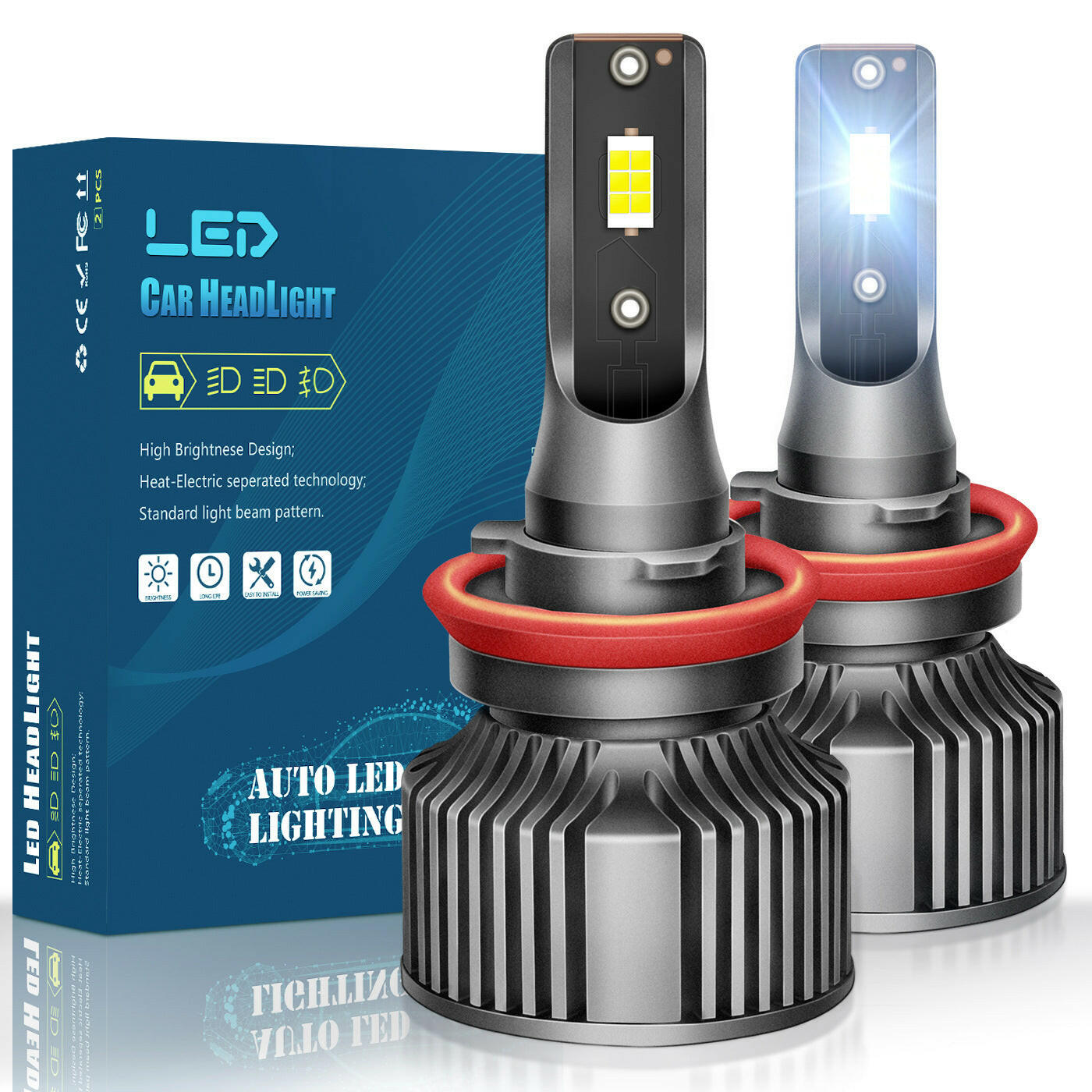 H4 Car LED headlights head lights Bulb - Phoenix Auto Lighting