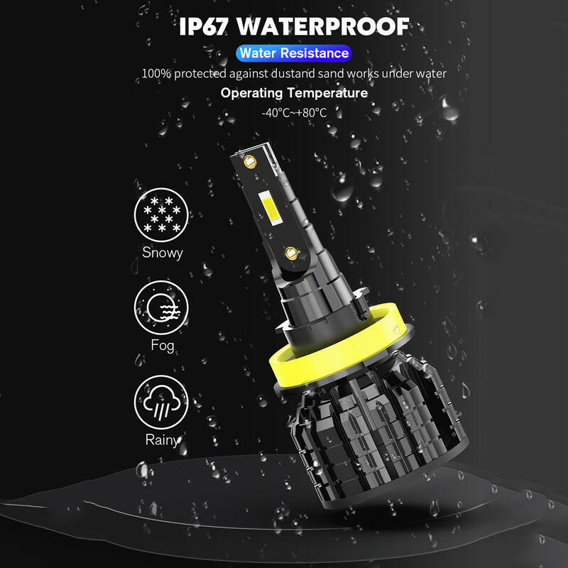 H11 LED Headlight Bulb Error Free Turbo LED Car Lamps - Phoenix Auto Lighting