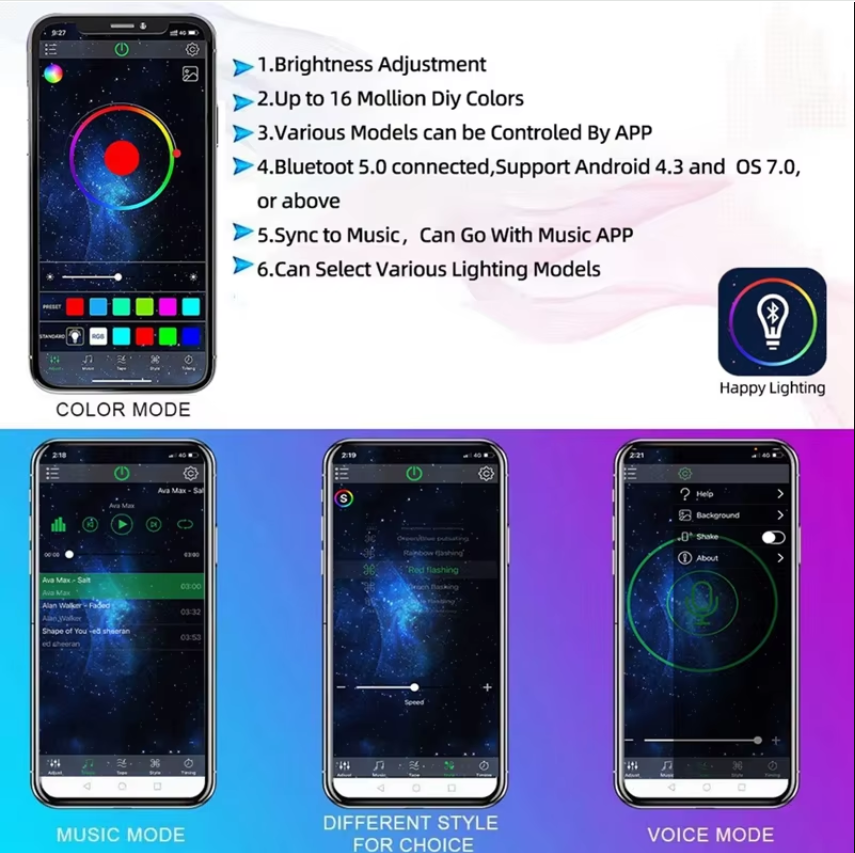 RGB Underglow LED Lights