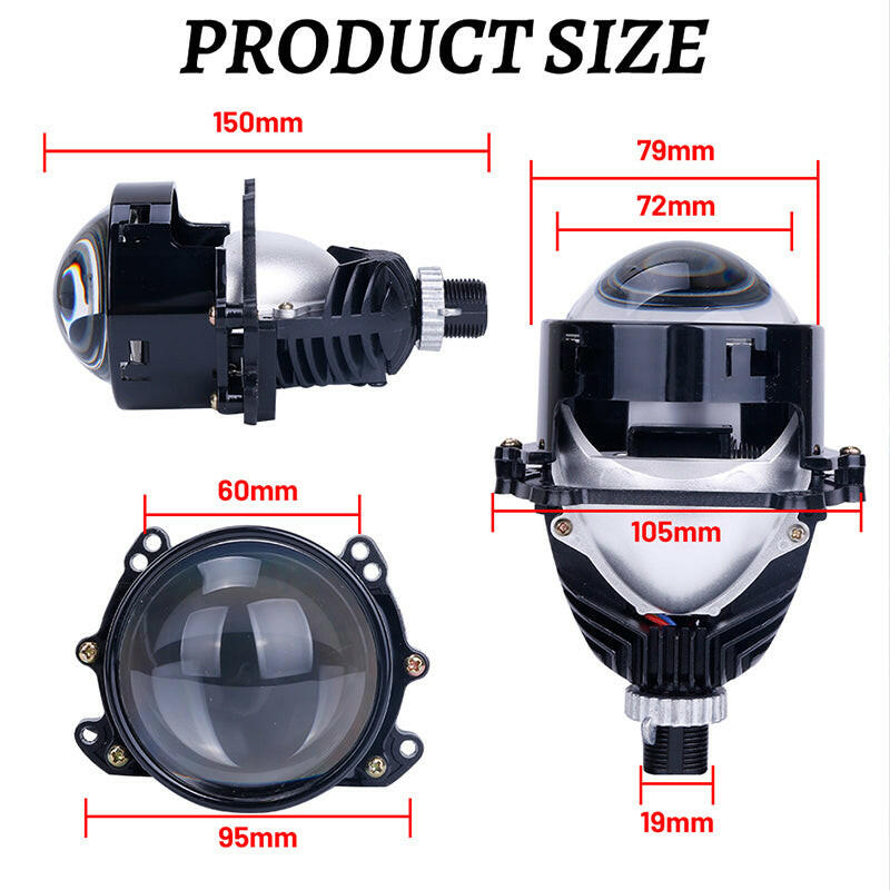 Adapter Bi Led H4 Car Bi Led Projector Lens – Phoenix Auto Lighting