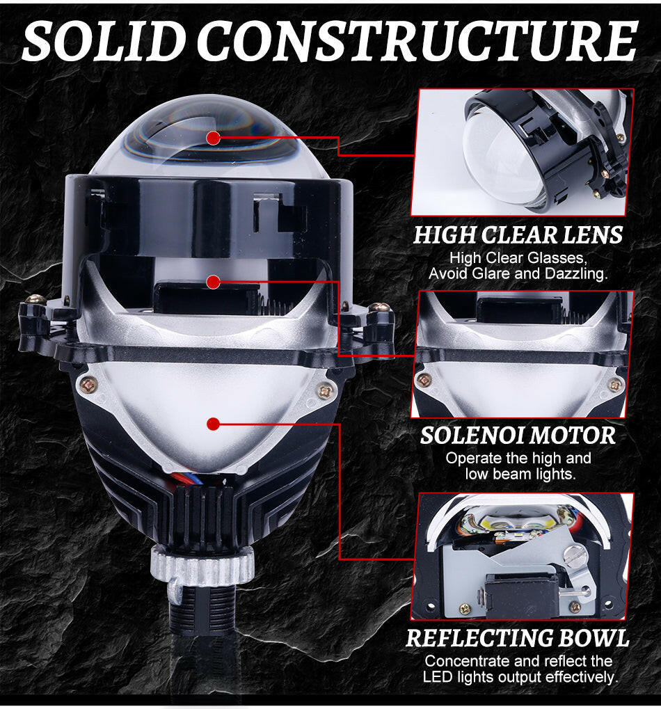 H4 Car Bi Led Projector Lens – Phoenix Auto Lighting