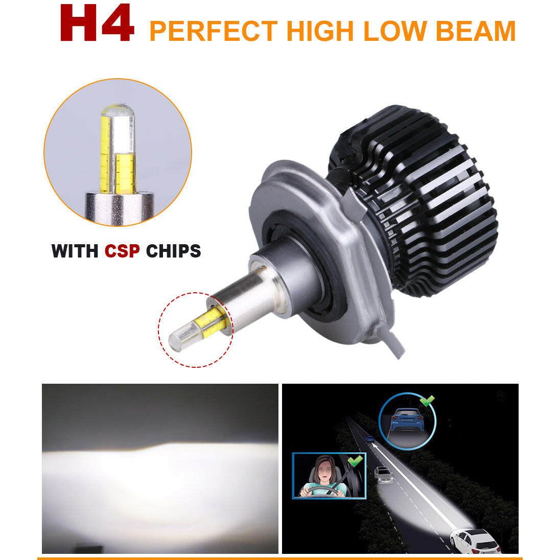 360 LED Headlight Headlamp Car Lamps - Phoenix Auto Lighting
