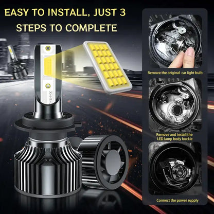 H7 led headlight bulb