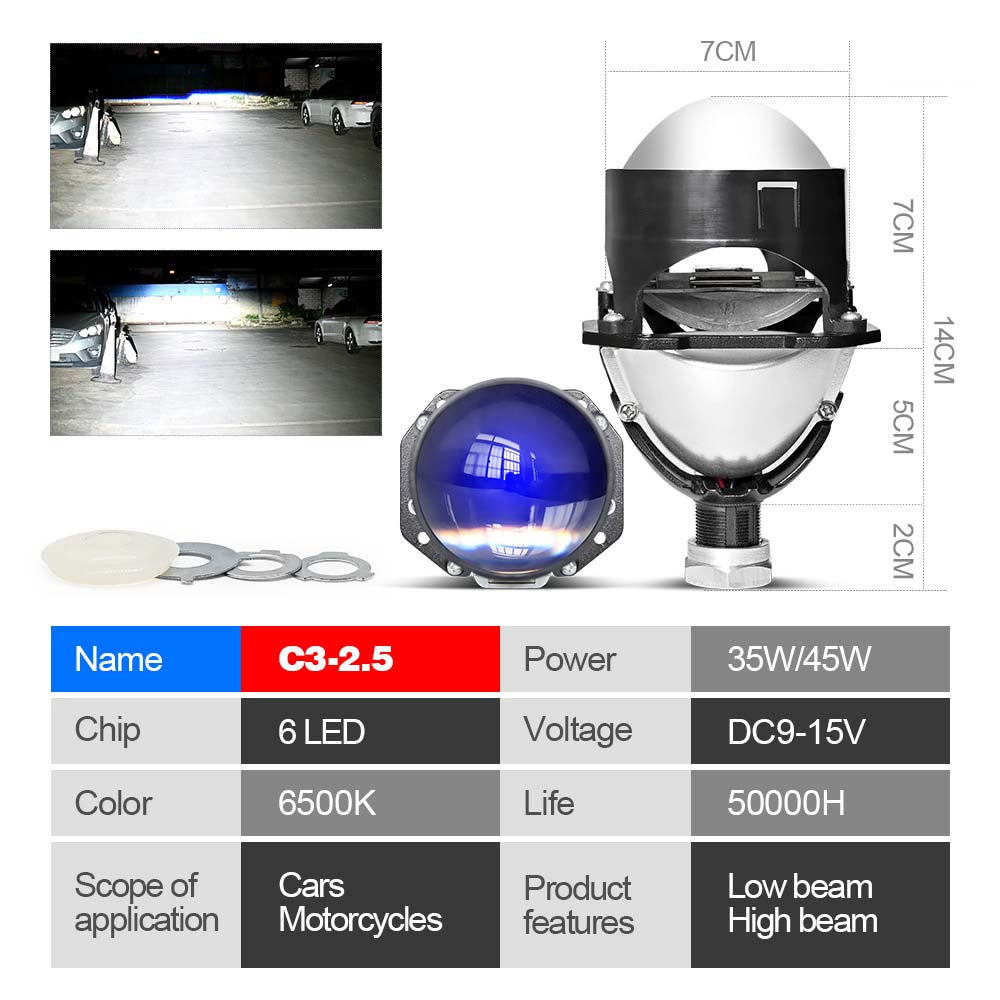 Bi-led Projector Headlight Lenses - Phoenix Auto Lighting