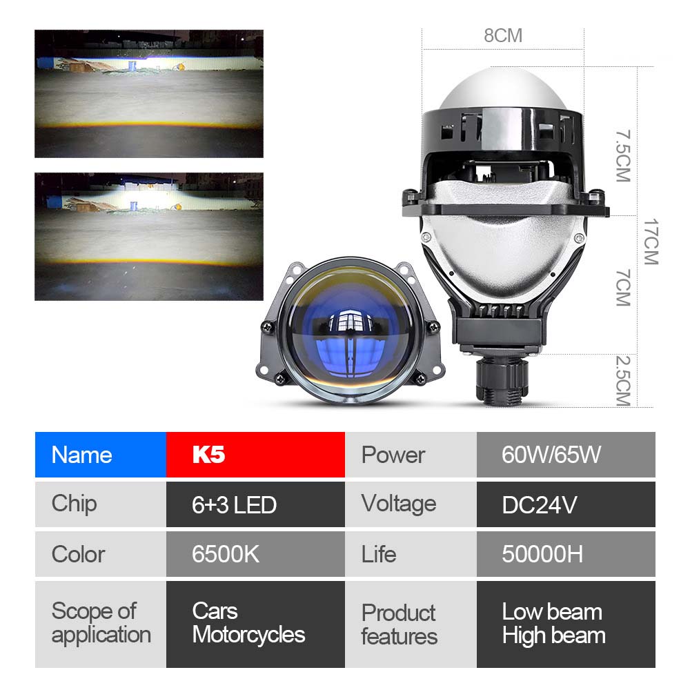 Bi-led Projector Headlight Lenses - Phoenix Auto Lighting