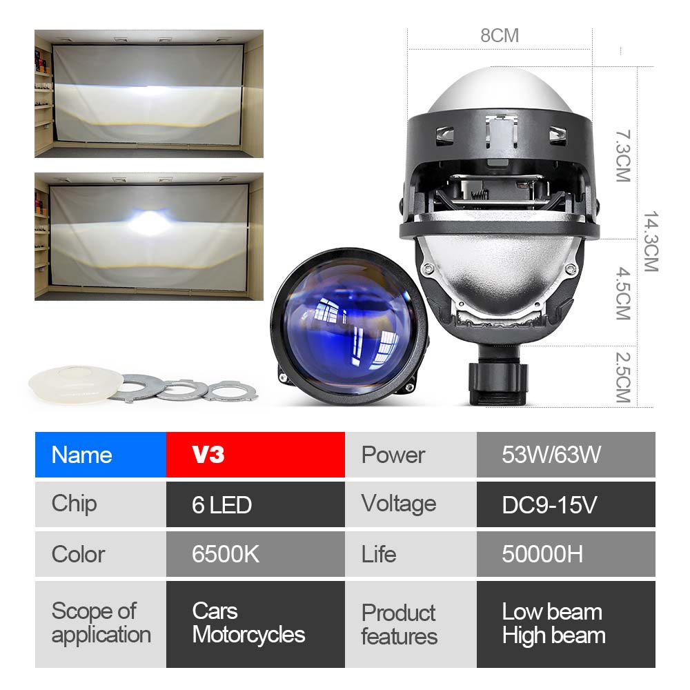 Bi-led Projector Headlight Lenses - Phoenix Auto Lighting