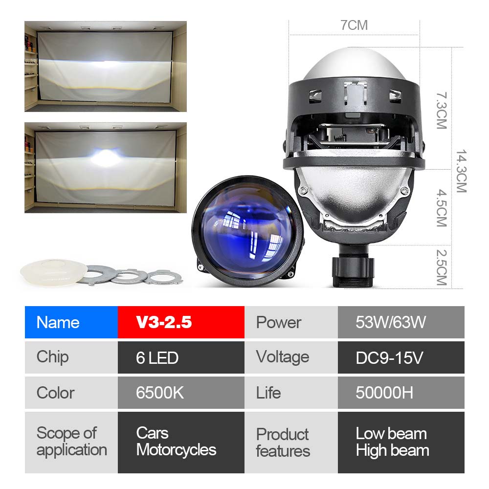 Bi-led Projector Headlight Lenses - Phoenix Auto Lighting
