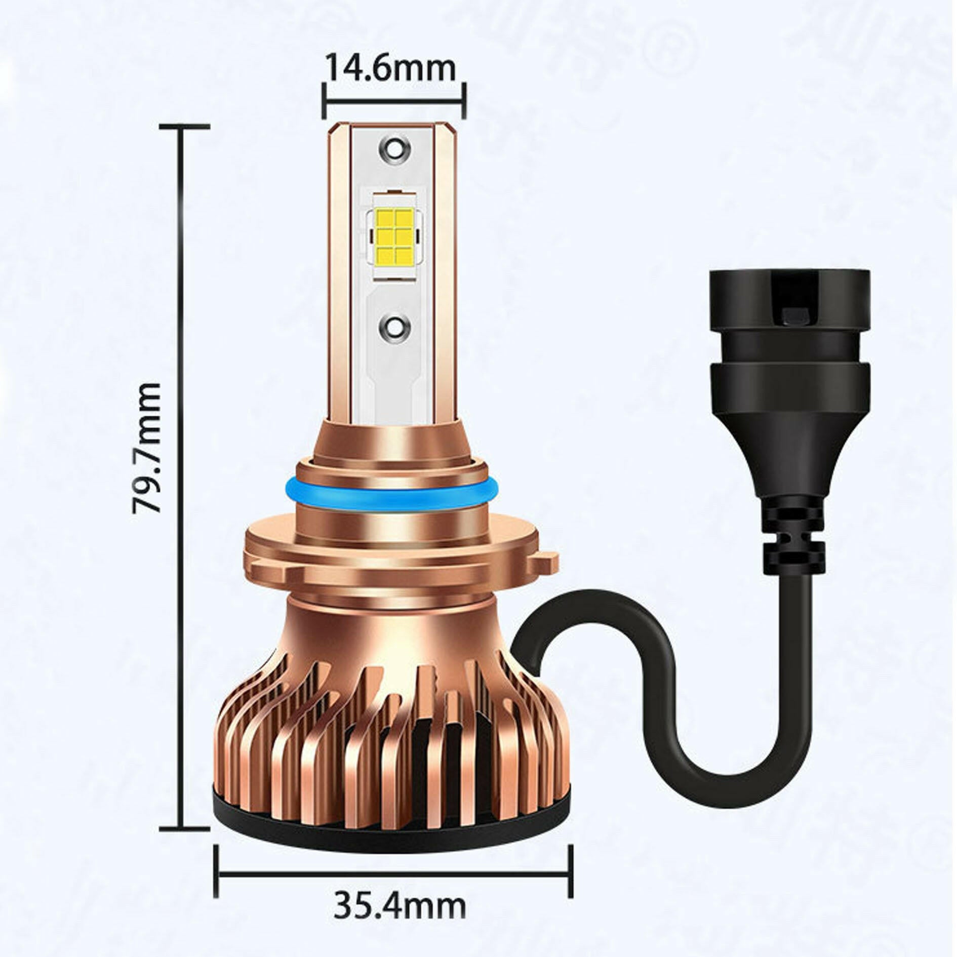 55W Led Bulb Headlight Bulbs - Phoenix Auto Lighting