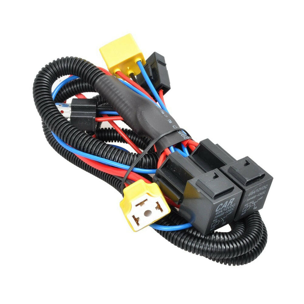 H4 Relay Wiring Harness - Phoenix Auto Lighting