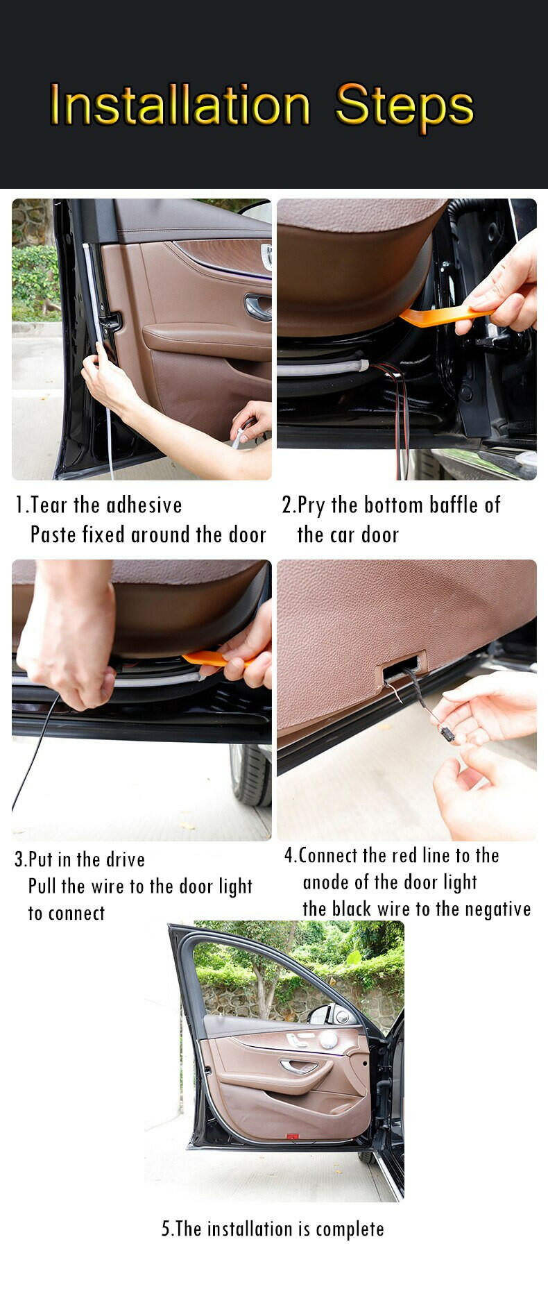 Car Door Decoration Light Strips - Phoenix Auto Lighting