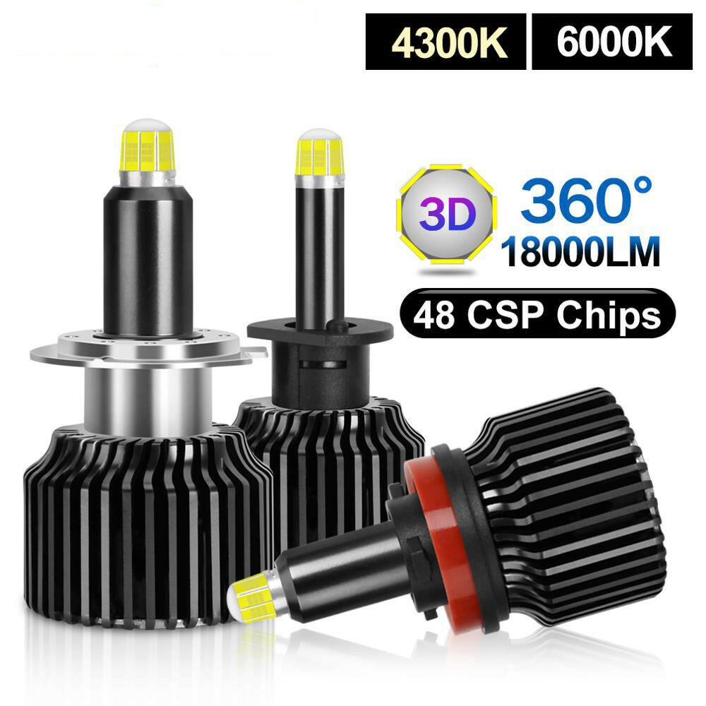 LED Car Headlight Bulb 3D LED light - Phoenix Auto Lighting