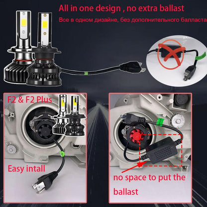 LED Headlight Bulb Car Light F2 - Phoenix Auto Lighting