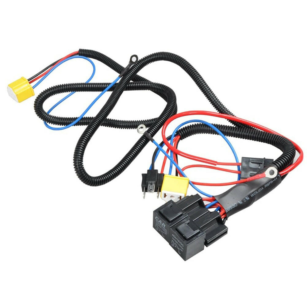 H4 Relay Wiring Harness - Phoenix Auto Lighting