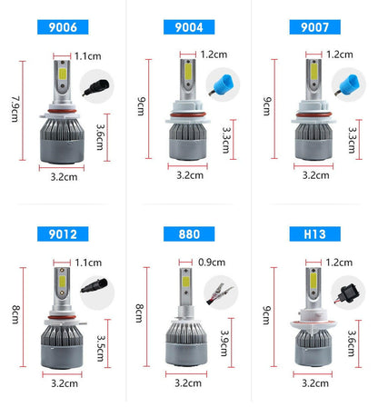 C6 Led Headlight Bulbs - Phoenix Auto Lighting